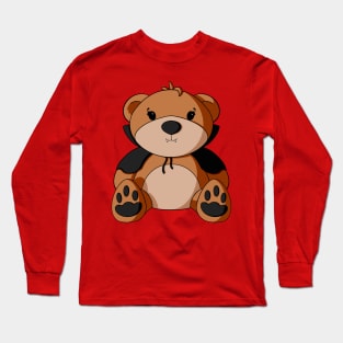 Dracula Teddy Bear Long Sleeve T-Shirt